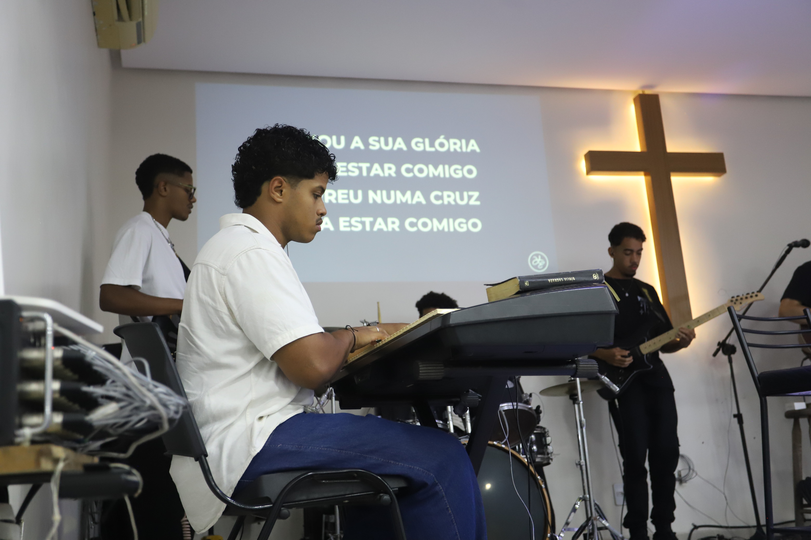 Aula de teclado
